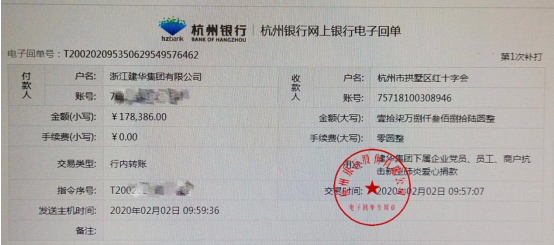 浙江PP电子游戏集团党员、员工和商户贡献爱心