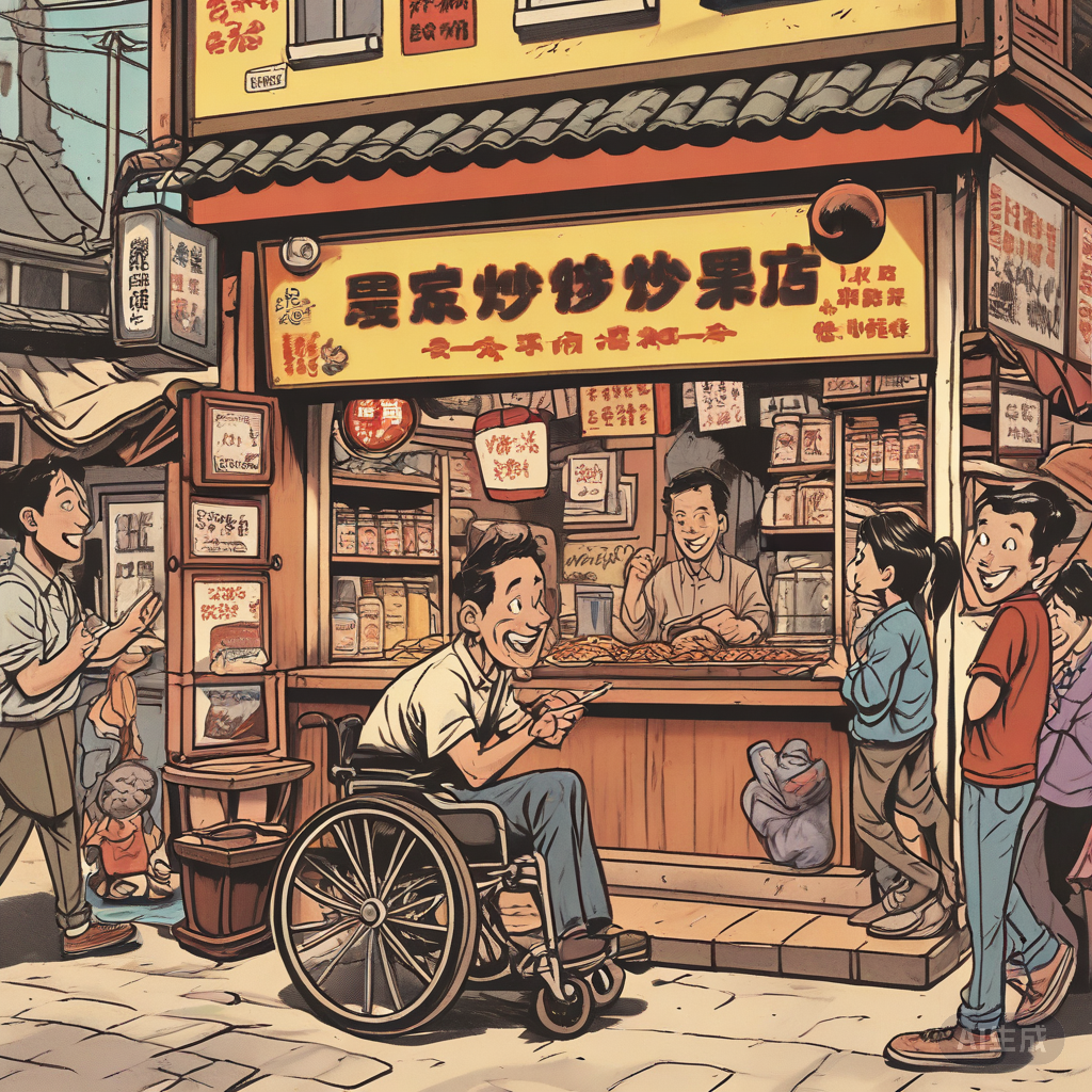 温情排解，守护残疾炒货店老板