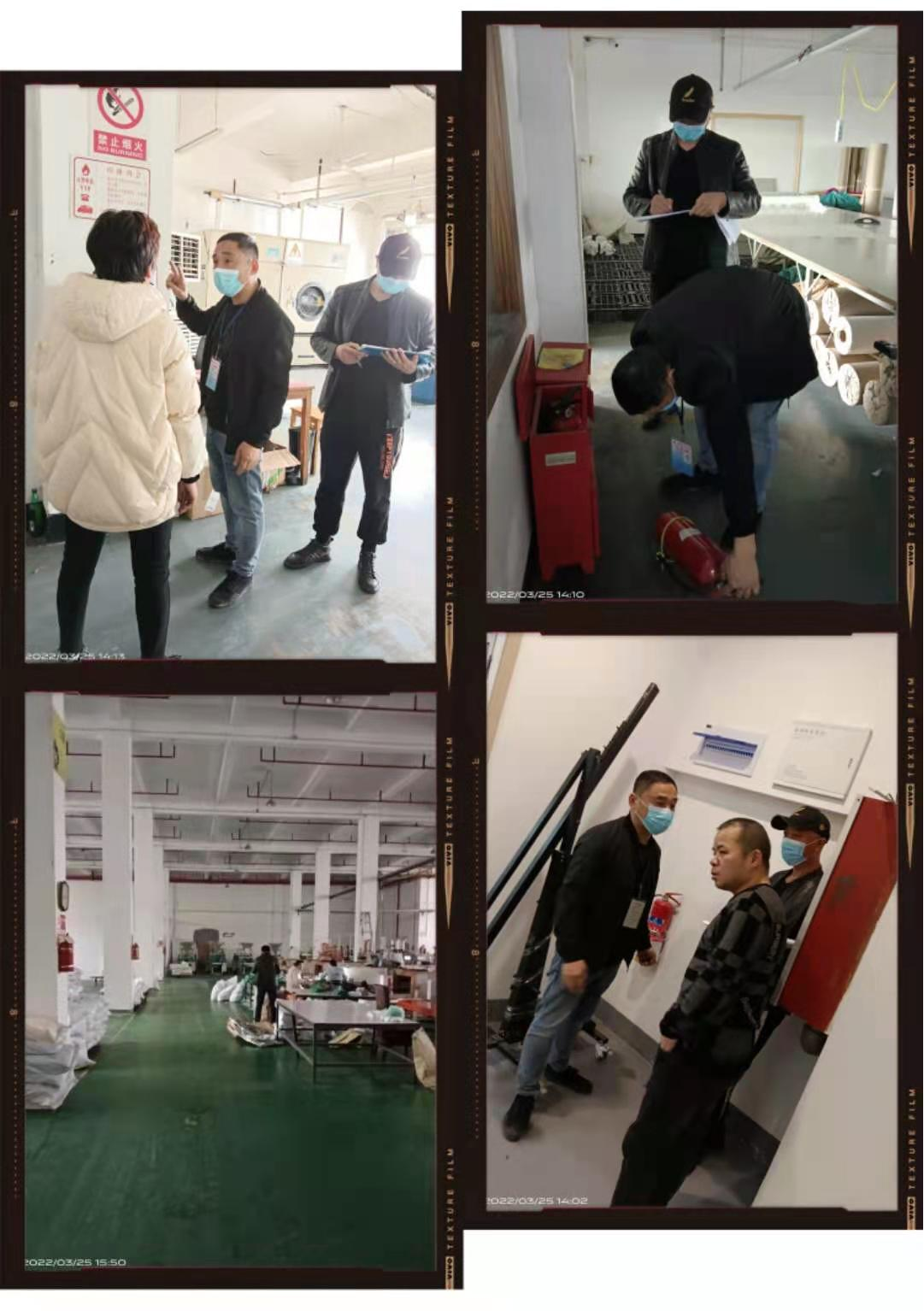 定期发展消防查抄，牢筑企业安全防线