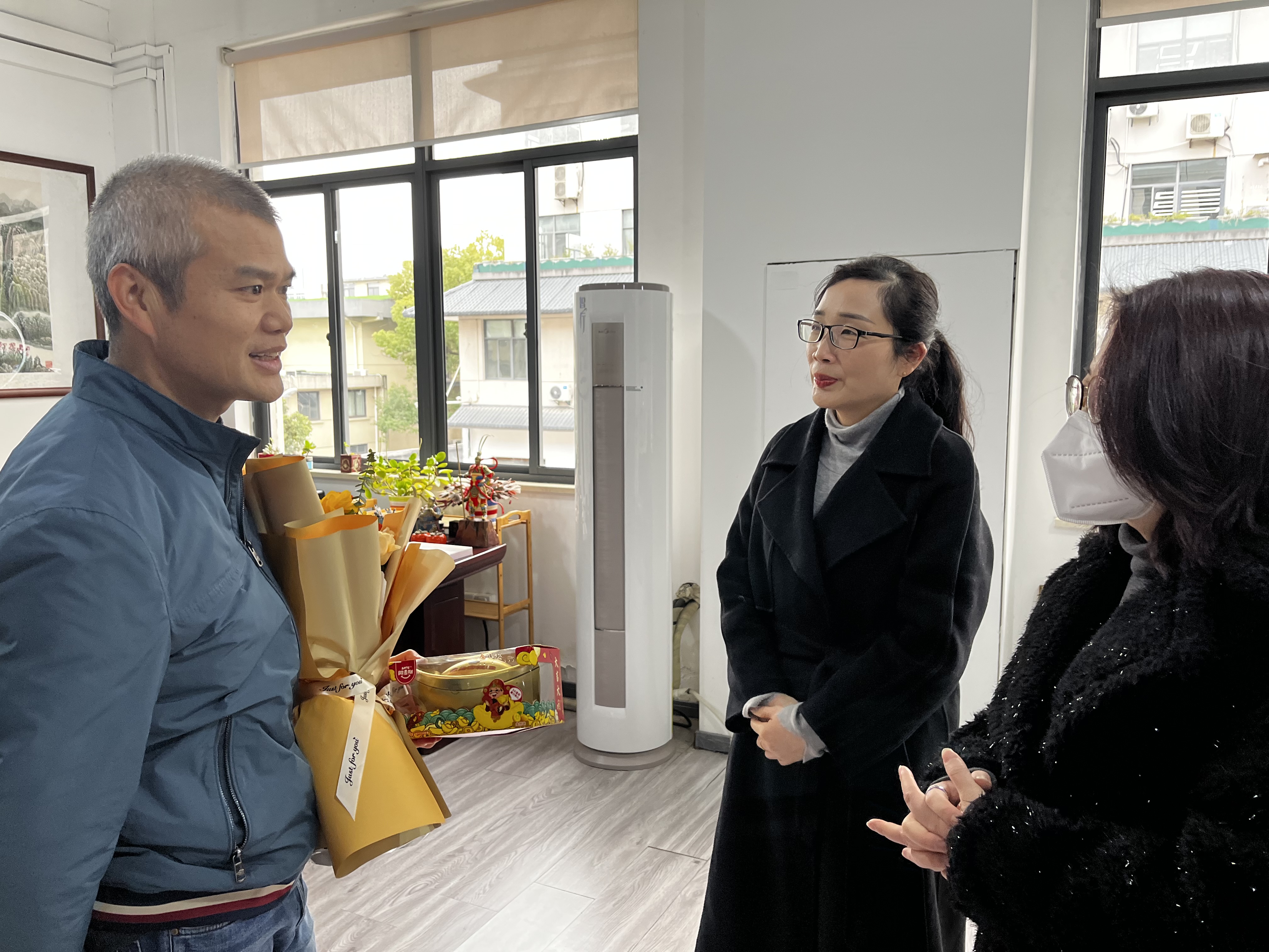 问需访企业、促膝话发展——PP电子游戏文创集团发展新春企业走访活动